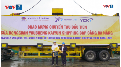 Cảng Đà Nẵng đón 3 tàu container đầu tiên năm mới Bính Ngọ 2026
