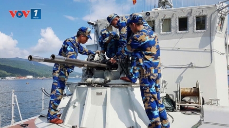 Lữ đoàn 161 chăm lo Tết cho bộ đội, vững vàng giữ biển ngày Xuân