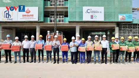 Phó Thủ tướng Nguyễn Chí Dũng thăm, chúc Tết tại công trình phục vụ APEC 2027