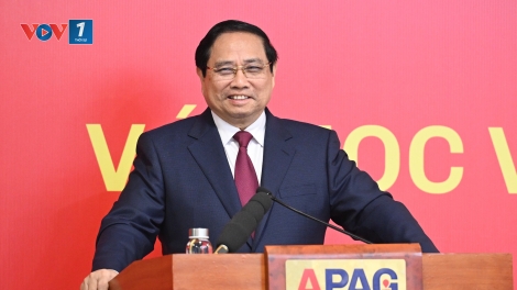Thủ tướng Phạm Minh Chính thăm và làm việc với Học viện Hành chính và Quản trị công 