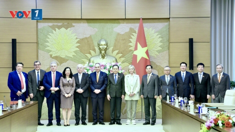 Chủ tịch Quốc hội Trần Thanh Mẫn tiếp Phó Chủ tịch Quốc hội Hy Lạp