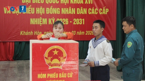 Đặc khu Trường Sa bầu cử sớm đại biểu Quốc hội và HĐND các cấp
