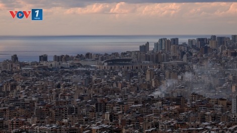 Israel không kích hàng loạt mục tiêu tại Thủ đô Beirut của Lebanon