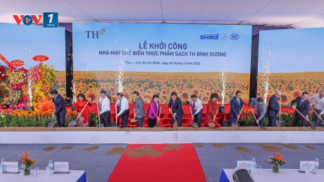 Tập đoàn TH khởi công Nhà máy chế biến thực phẩm sạch tại Bình Dương