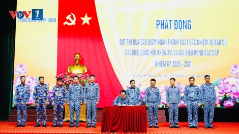Trung đoàn Tàu ngầm 196 Hải quân thi đua cao điểm hướng tới ngày bầu cử