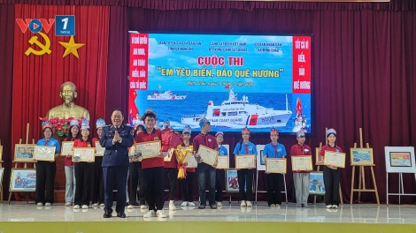 Sôi nổi Cuộc thi “Em yêu biển, đảo quê hương” tại Nghệ An