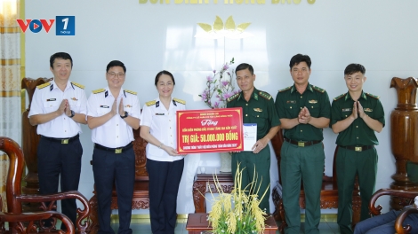 ICD Tân Cảng Sóng Thần lan tỏa nghĩa tình nơi tuyến đầu biên giới