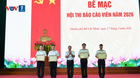 Lữ đoàn 171 nâng cao chất lượng, hiệu quả công tác tuyên truyền qua Hội thi báo cáo viên
