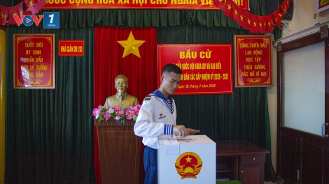 Hoàn thành bầu cử sớm cho cử tri khu vực Cụm Ba Kè