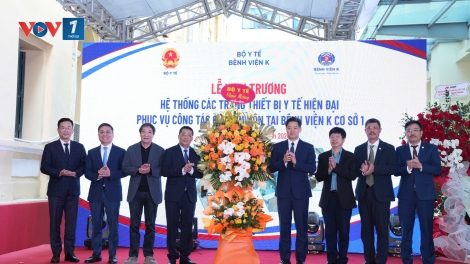 Bệnh viện K vận hành hệ thống máy xạ trị và trang thiết bị hiện đại tại cơ sở Quán Sứ