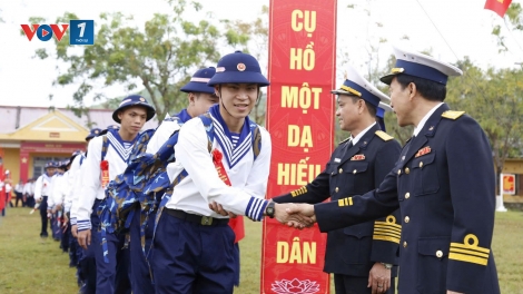 Vùng 3 Hải quân tiếp nhận chiến sĩ mới -  Khí thế mới từ ngày đầu về đơn vị