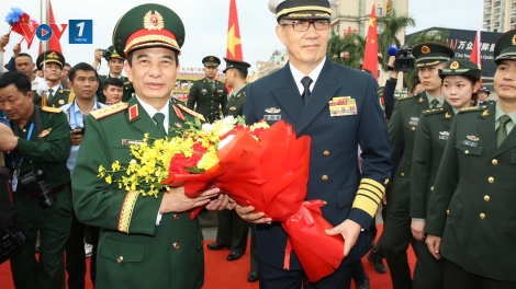 Đón bộ trưởng Bộ Quốc phòng Trung Quốc trong không khí thắm tình hữu nghị