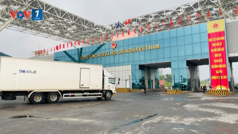Thông quan hàng hóa cuối tuần - nâng cao hiệu quả lưu thông hàng hóa qua biên giới.