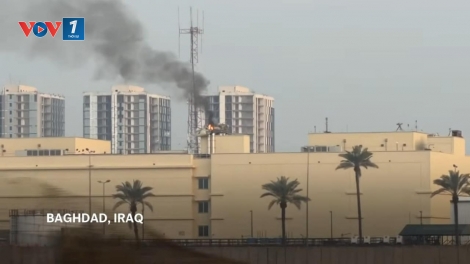 Đại sứ Mỹ ở Iraq tiếp tục bị tấn công