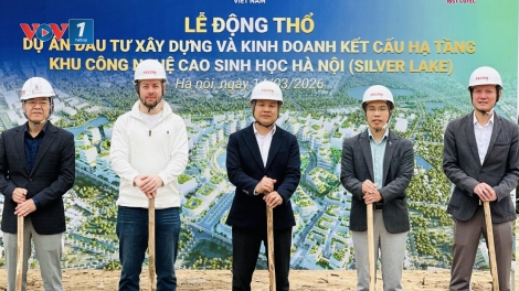 Hà Nội khởi công dự án đầu tư xây dựng và kinh doanh kết cấu hạ tầng công nghệ cao