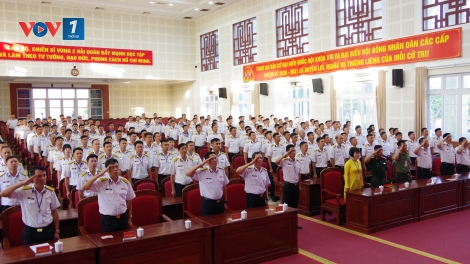 Khí thế ngày Hội non sông, tại các đơn vị Vùng 2 Hải quân
