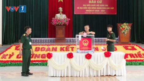 Lữ đoàn Đặc công Nước 5 hoàn thành bầu cử sớm