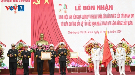 Vùng 2 Hải quân: Khẳng định tầm vóc, bản lĩnh lực lượng nòng cốt bảo vệ chủ quyền biển đảo phía Nam