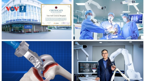 Việt Nam lần đầu có Robot AI thay khớp chủ động hoàn toàn