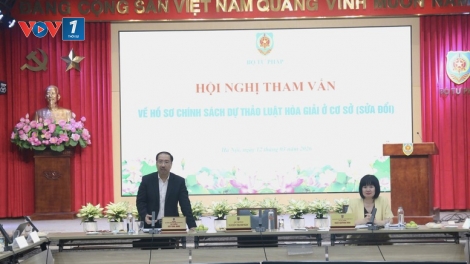 Bộ Tư pháp tổ chức Hội nghị tham vấn dự thảo luật hòa giải ở cơ sở sửa đổi