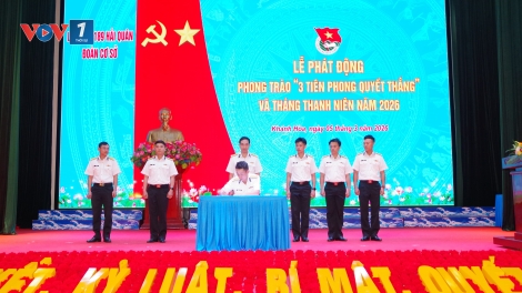 Tuổi trẻ Lữ đoàn Tàu ngầm 189 Hải quân phát động Phong trào “3 tiên phong quyết thắng”