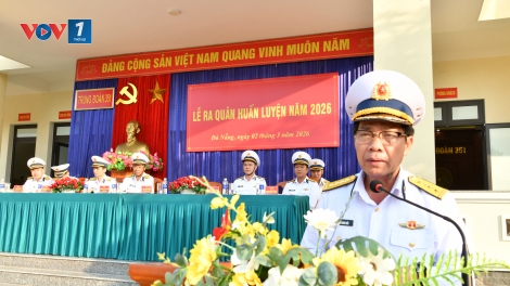 Sôi nổi ngày ra quân huấn luyện năm 2026 tại Trung đoàn 351, Vùng 3 Hải quân