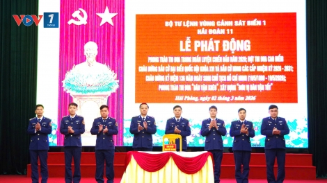 Hải đoàn 11 ra quân huấn luyện 2026, quyết tâm dẫn đầu phong trào thi đua