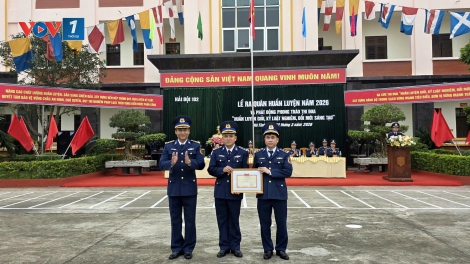 Hải đội 102, Bộ Tư lệnh Vùng Cảnh sát biển 1 ra quân huấn luyện năm 2026