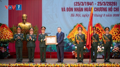 Thời sự 12h 22/3/2026: Tổng Bí thư Tô Lâm trao Huân chương Hồ Chí Minh tặng Binh chủng công binh