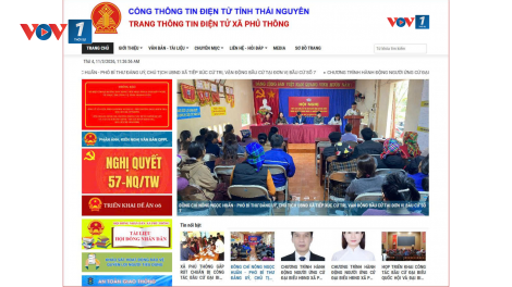 Thái Nguyên: Công nghệ số đưa thông tin bầu cử đến với người dân vùng cao