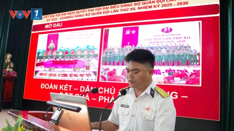 Lữ đoàn 146 bồi dưỡng kỹ năng tuyên truyền cho đội ngũ báo cáo viên qua Hội thi Báo cáo viên giỏi