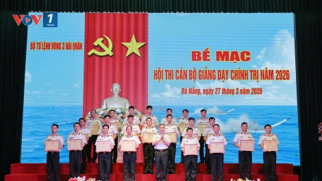 Dấu ấn Hội thi giảng dạy chính trị Vùng 3 Hải quân năm 2026
