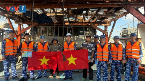Xây dựng thế trận lòng dân trên biển từ thực tiễn đồng hành cùng ngư dân của Vùng Cảnh sát biển 2