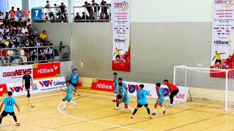 VOV khai mạc Giải Futsal HDBank Sinh viên khu vực ĐBSCL năm 2026