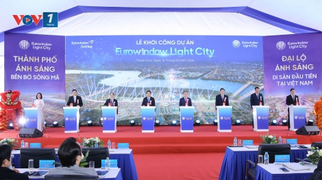 Thanh Hóa: Khởi công khu đô thị 13 nghìn tỷ bên bờ sông Mã