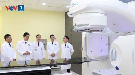 Thiết bị mới giúp Cơ sở 1 Quán Sứ của Bệnh viện K rút ngắn 5 lần thời gian xạ trị 
