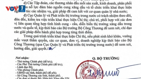 Bộ Công Thương ban hành Chỉ thị tăng cường bảo đảm an ninh năng lượng trước biến động tại Trung Đông