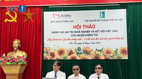 Nâng cao giá trị nghề nghiệp và kết nối việc làm cho người khiếm thị trong kỷ nguyên số