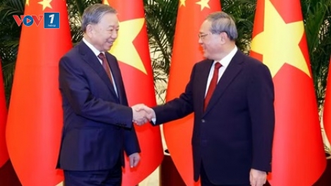 Tổng Bí thư, Chủ tịch nước Tô Lâm hội kiến Thủ tướng Trung Quốc Lý Cường