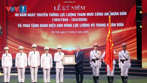 Tổng Bí thư, Chủ tịch nước dự lễ kỉ niệm 80 năm Ngày truyền thống lực lượng Tham mưu CAND