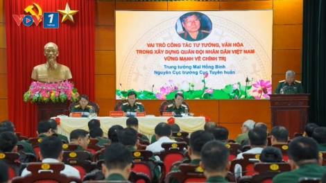 Công tác tư tưởng, văn hóa xây dựng quân đội vững mạnh về chính trị