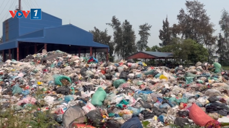 Xã Giao Minh, tỉnh Ninh Bình - Lò đốt rác quá tải, dân kiến nghị di dời