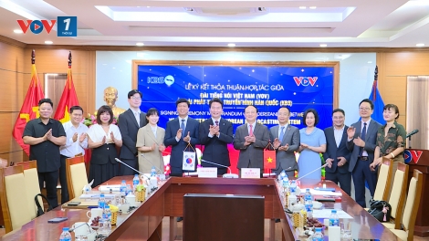 Đài Tiếng nói Việt Nam ký thoả thuận hợp tác truyền thông với  Đài Phát thanh Truyền hình Hàn Quốc