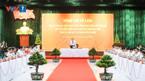 Thời sự 18h 25/4/2026: Tổng Bí thư, Chủ tịch nước Tô Lâm làm việc với Ban Thường vụ Thành ủy Đà Nẵng