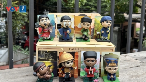 Kể chuyện lịch sử qua mô hình danh nhân Việt Nam