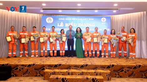 Công đoàn EVN biểu dương 76 An toàn vệ sinh viên giỏi tiêu biểu, phát động Tháng Công nhân 2026