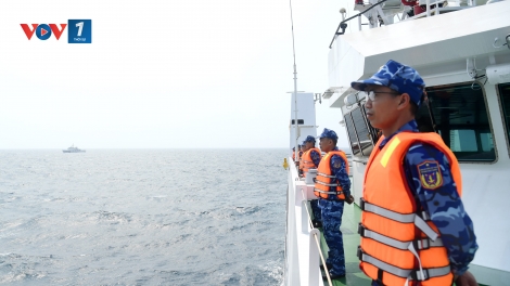 Kết thúc tốt đẹp chuyến tuần tra liên hợp giữa Cảnh sát biển hai nước Việt Nam và Trung Quốc