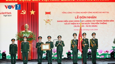 Từ “Make in Vietnam” đến tầm vóc toàn cầu: Viettel High Tech đón danh hiệu Anh hùng