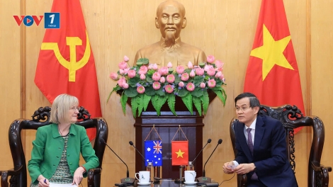 Ông Đoàn Minh Huấn tiếp và làm việc với Đại sứ Australia và Đại sứ Ấn Độ tại Việt Nam