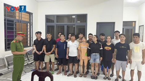 Khởi tố 17 bị can trong đường dây ma túy liên tỉnh